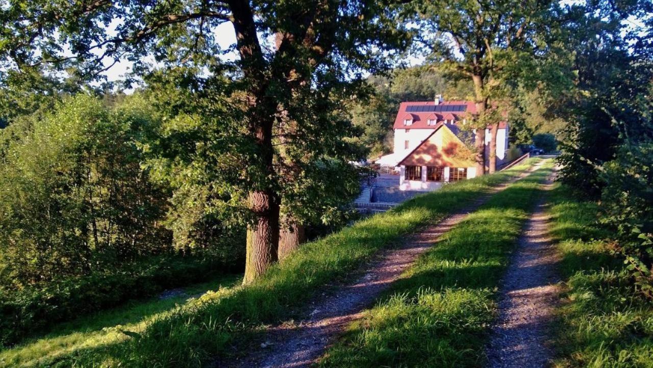 Mlyn Mitrovice Hotel Příbram Eksteriør billede